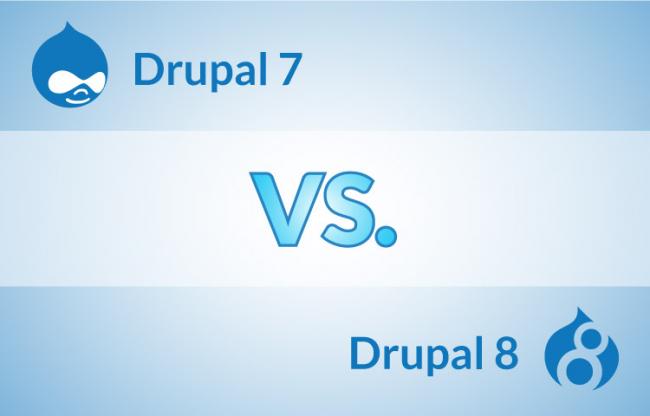 Main Differences Between Drupal 7 and Drupal 8